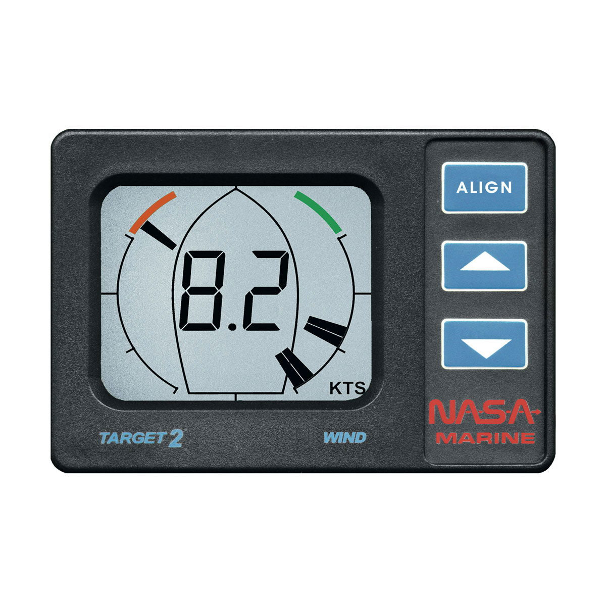 Vindinstrument 360° vindretning og vindstyrke 130 x 100 mm - NASA Marine forside