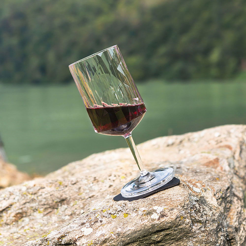 Vinglass med magnet 300 ml 2-pack Silwy nærbilde av glass