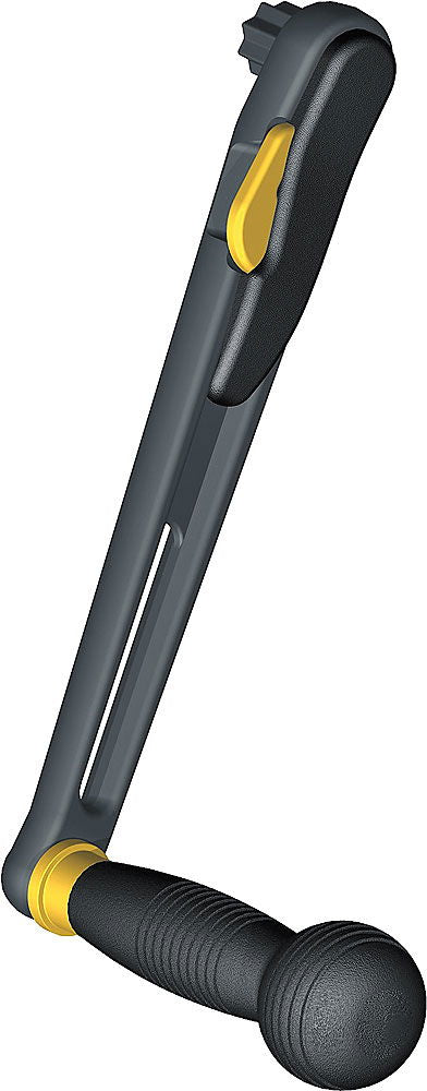 Vinsjhåndtak Speedlock 25 cm 530 g aluminium - Antal forfra