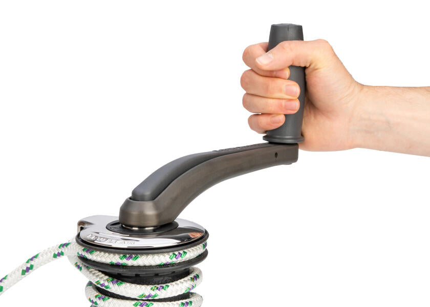 Vinsjhåndtak ONE TOUCH aluminium enhånds standard - Lewmar grep