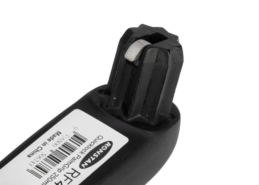 Detalj av Vinsjhåndtak QUICKLOCK med knott 250 mm aluminium - Ronstan