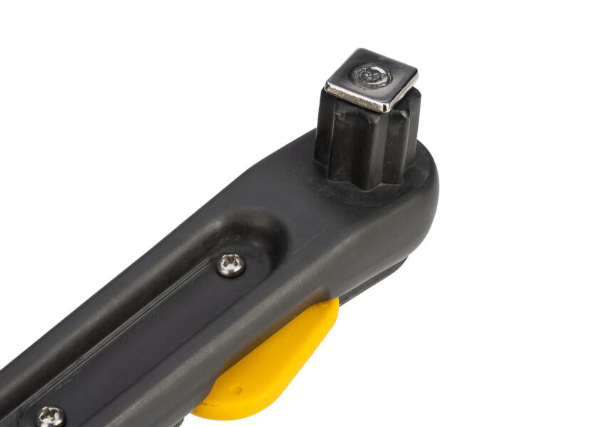 Vinsjhåndtak SPEEDYLOCK 250 mm aluminium dobbeltgrep detalj