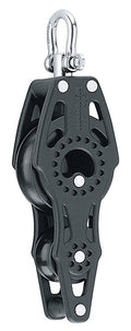 Violinblokk Carbo 57 mm med ratchet - forfra