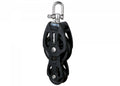 Violinblokk med svivel 12 mm glideleie 650 kg forfra