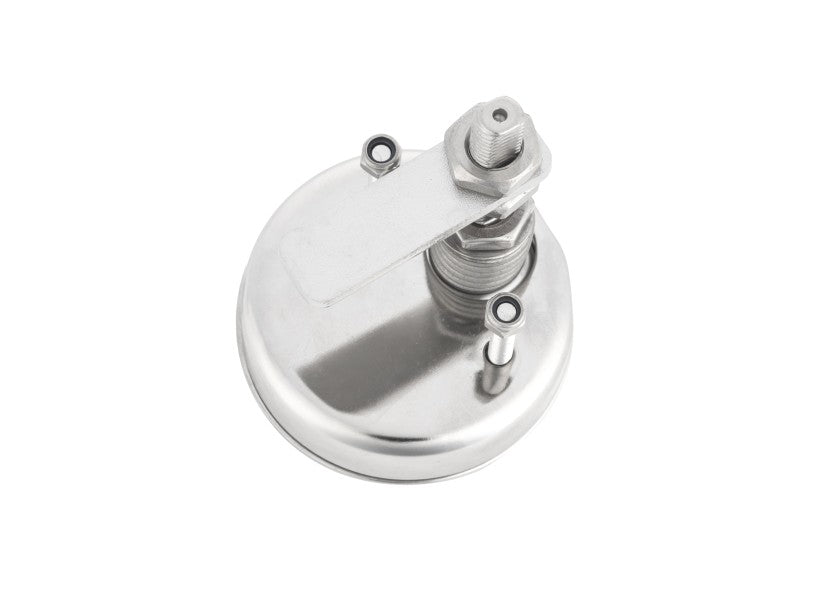 Vridelås rustfritt stål 70 mm rigel 50 mm bakside