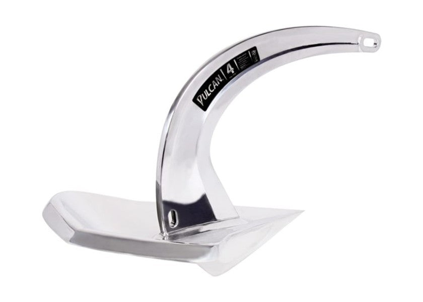 Vulcan anker rustfritt stål for båter opptil 11 m bakside