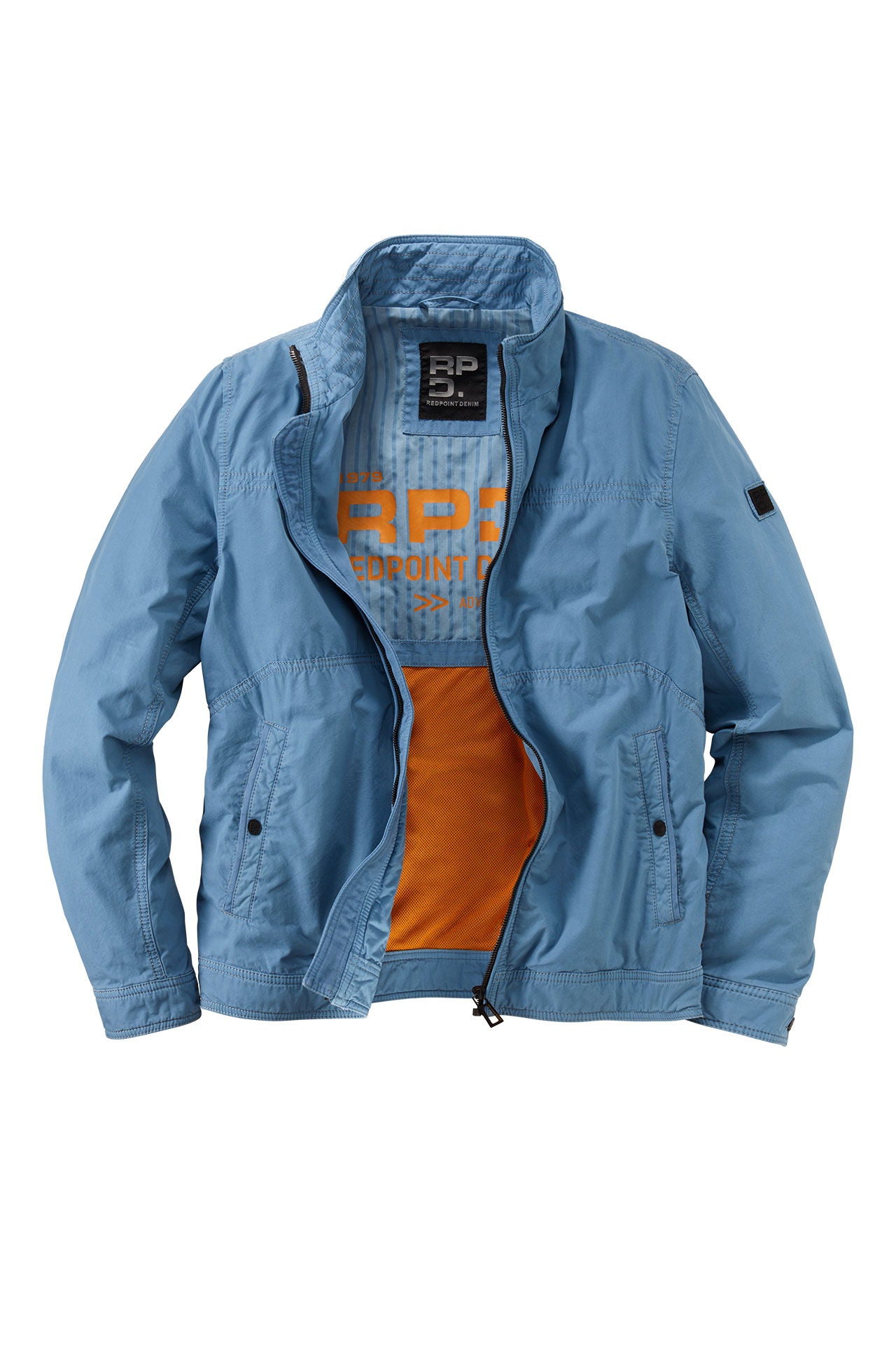 Washer blouson bomullsjakke vasket finish - Redpoint forfra