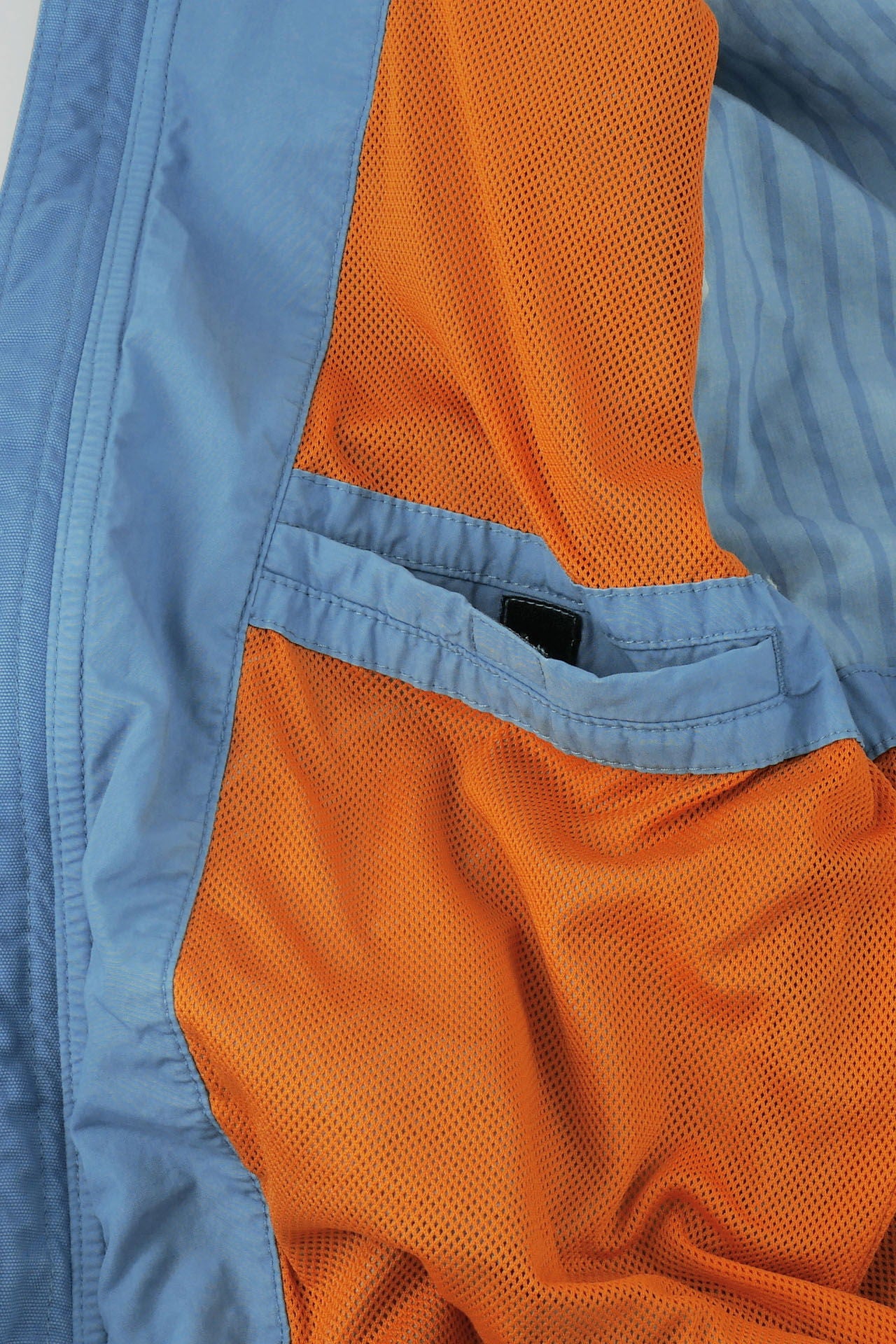 Detalj av meshfôr på Washer blouson bomullsjakke vasket finish - Redpoint