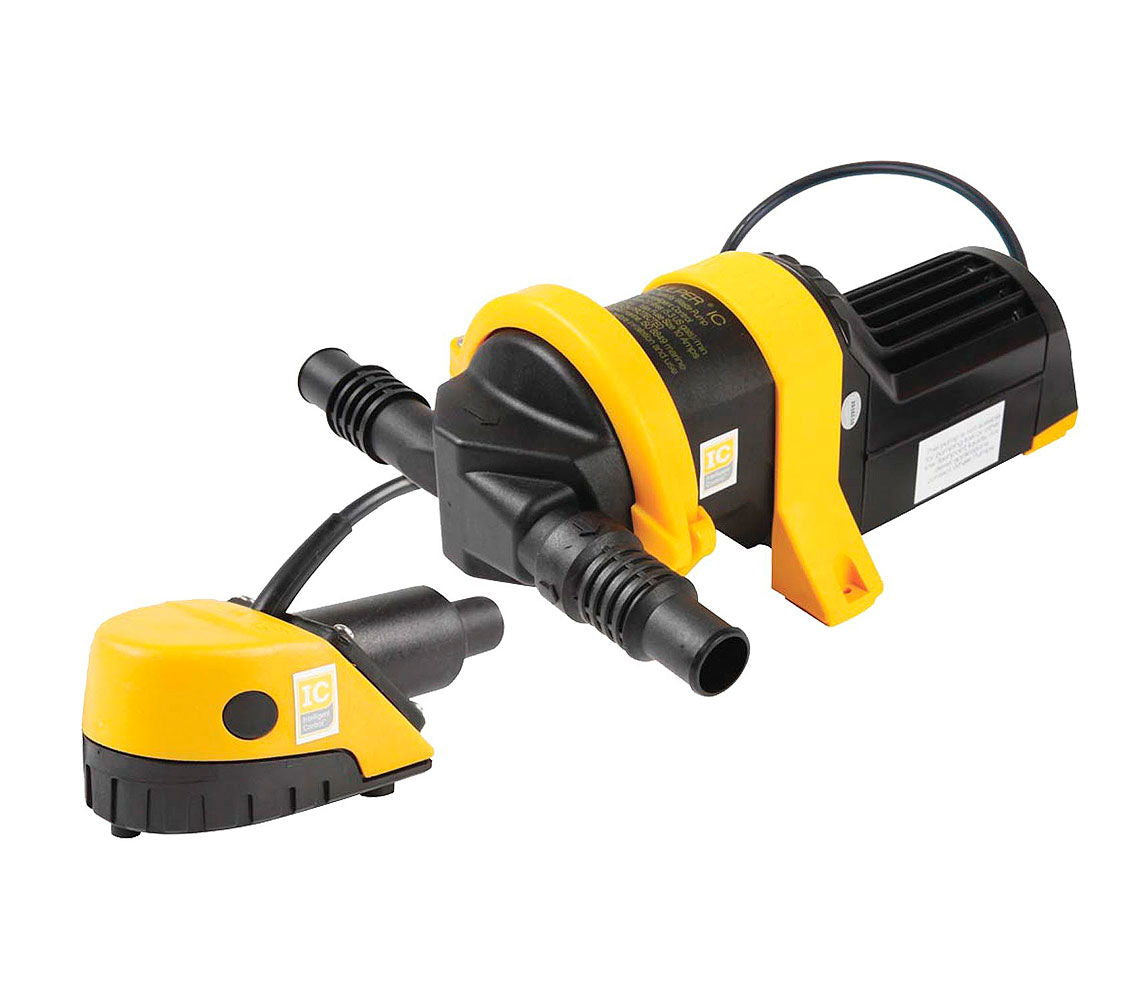 Whale Bilge IC installasjonssett 12V forfra