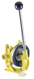 Whale Gusher 10 manuell lensepumpe aluminium 85 l/min front