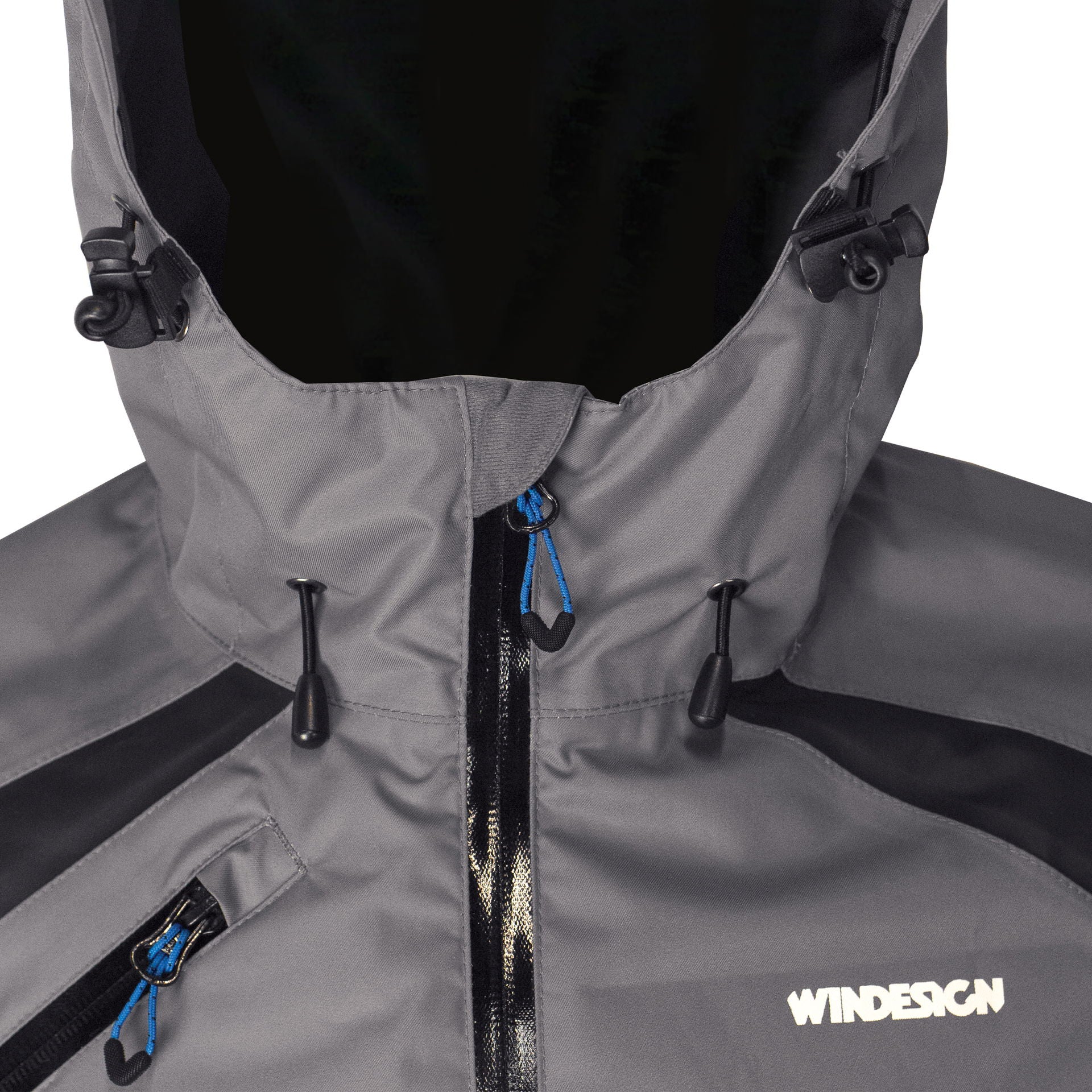 Detalj av Windesign Sailing seiljakke junior hette
