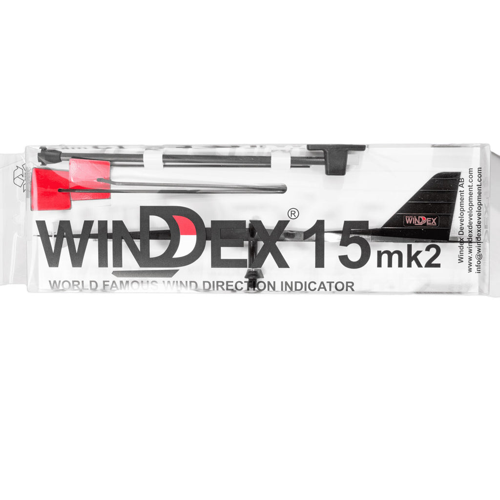 Windex 15 mk2 vindviser inkl. Birdspike montert på mast