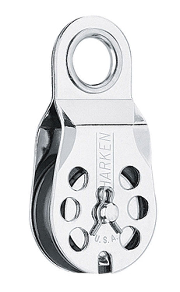 Wireblokk med sideåpning 38 mm 1361 kg bruddlast - Harken for båt