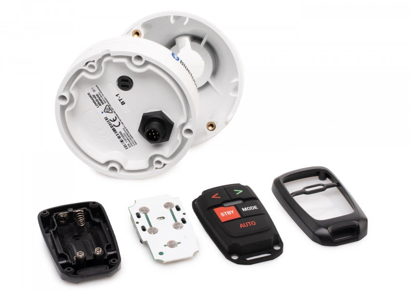 WR10 trådløs fjernkontroll for autopilot med Bluetooth bakside