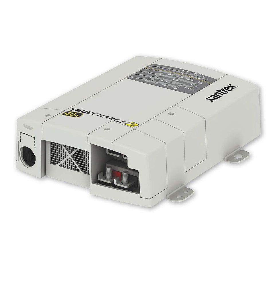 Xantrex batterilader 12V 10A 2 utganger forfra