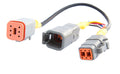 Yanmar 4JH adapterkabel for YDEG-04 motorinterface forfra