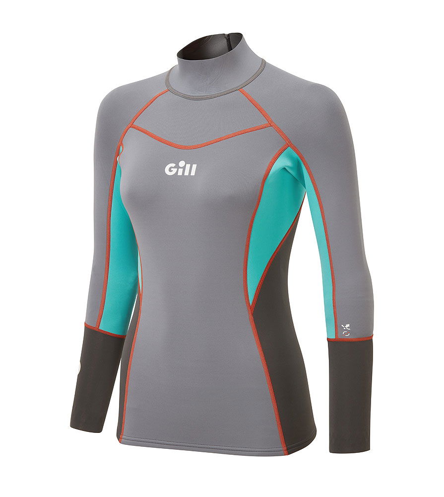 Zenlite neopren-topp dame 1,5 mm langarm - Gill bakside
