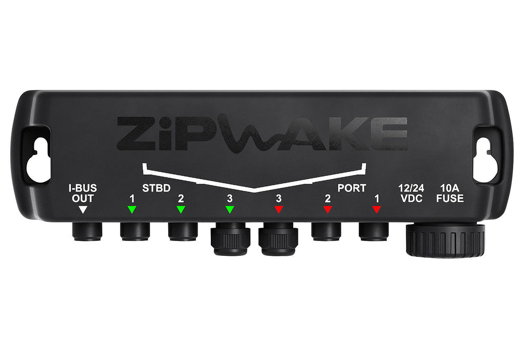 Detalj av Zipwake Kit Box 300-S trimplan
